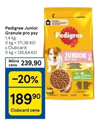 Granule pro psy Pedigree