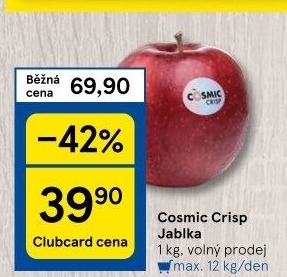 Jablka Cosmic Crisp