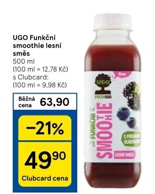 Nápoj smoothie Ugo