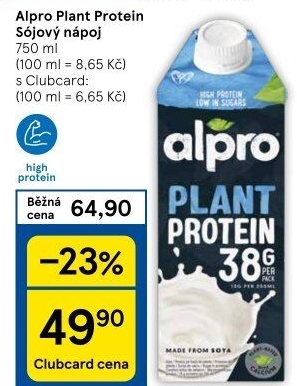 Nápoj sójový Protein Alpro