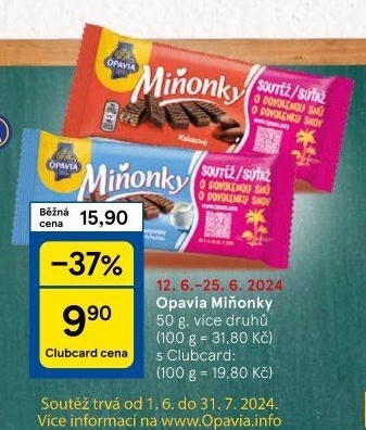 Oplatky Miňonky Opavia