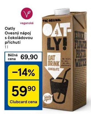 Ovesný nápoj Oatly