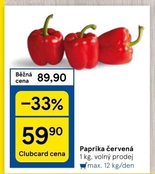 Paprika červená