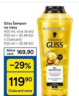Šampon Gliss Schwarzkopf