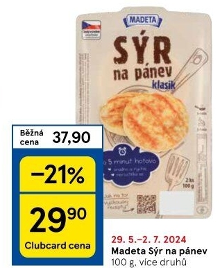 Sýr na pánev Madeta