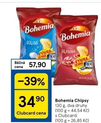 Chipsy Bohemia Chips