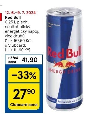 Energetický nápoj Red Bull