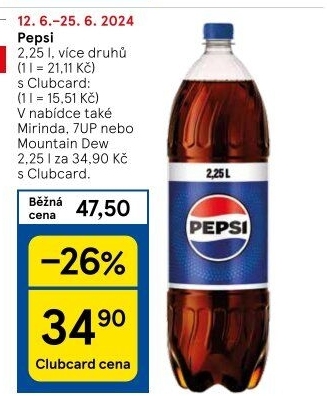 Limonáda Pepsi