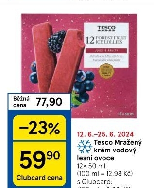 Nanuk ovocný Tesco