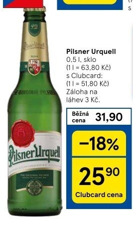 Pivo Pilsner Urquell