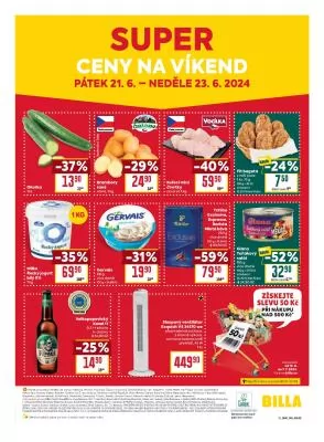 akční leták BILLA 19.6.2024-25.6.2024
