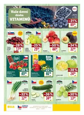 akční leták BILLA 19.6.2024-25.6.2024