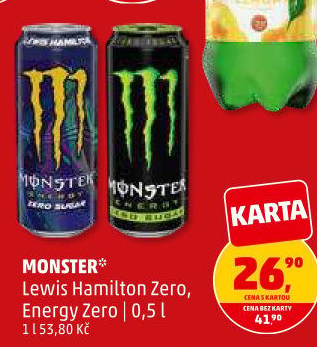Energetický nápoj Monster Energy Zero