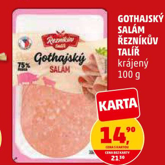 Salám Gothaj Řezníkův talíř