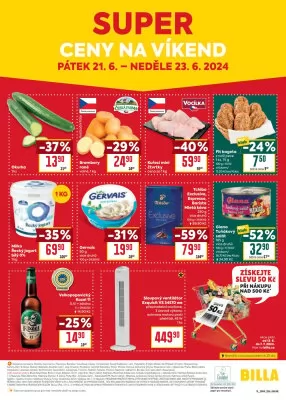 akční leták BILLA 19.6.2024-25.6.2024