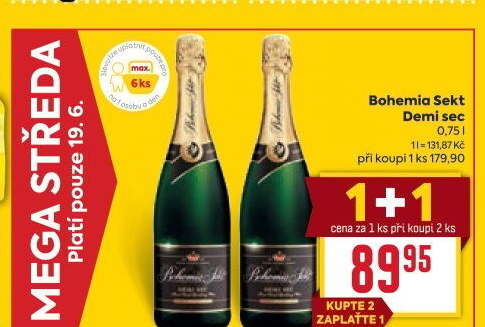 Bohemia Sekt Demi Sec