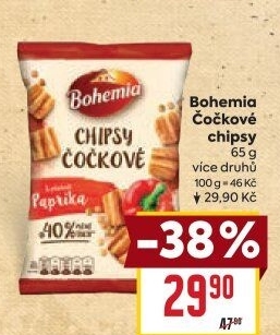 Čočkové chipsy Bohemia Chips