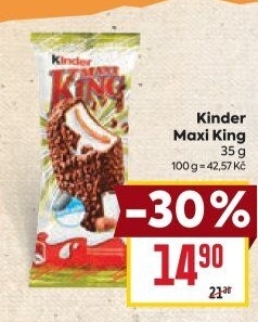 Dezert Maxi King Kinder
