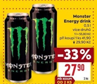 Energetický nápoj Monster Energy