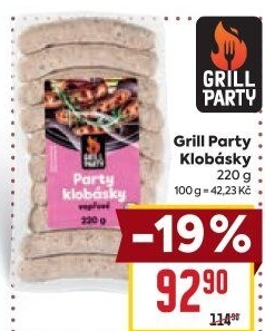 Klobásky Grill Party