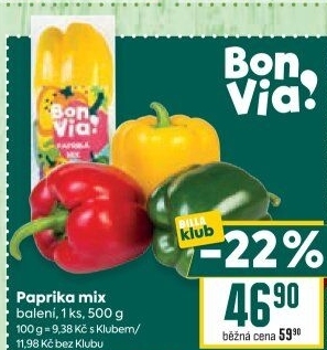 Paprika mix Billa Bonvia