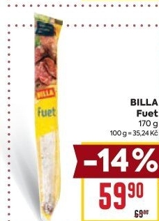 Salám Fuet Billa