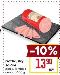 Salám Gothaj Kostelecké uzeniny