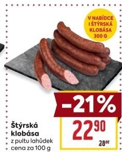 Štýrská klobása