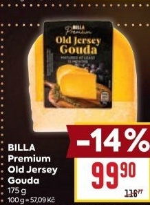 Sýr Old Jersey Gouda Billa Premium