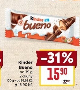 Tyčinka Bueno Kinder