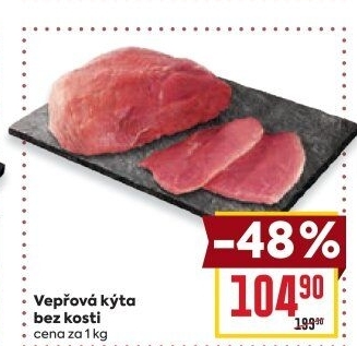 Vepřová kýta bez kosti