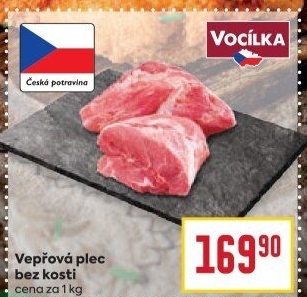 Vepřová plec bez kosti Vocílka