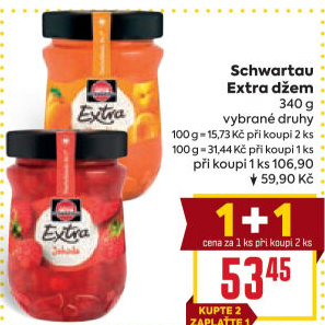 Džem výběrový Extra Schwartau