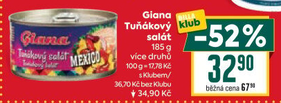Salát s tuňákem Giana