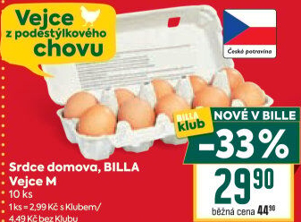 Vejce z podestýlky M Billa