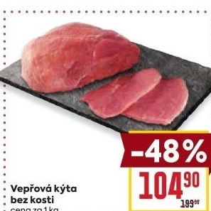 Vepřová kýta bez kosti
