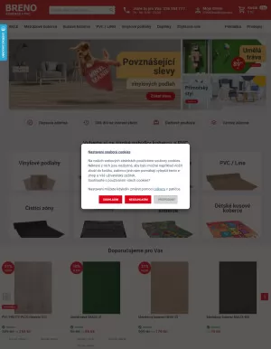 akční leták Breno koberce 19.6.2024-25.6.2024