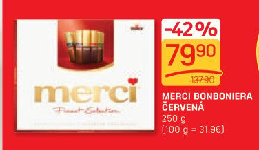 Bonboniéra Merci