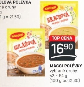 Instantní polévky Maggi