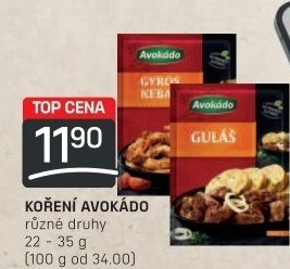 Koření Avokádo
