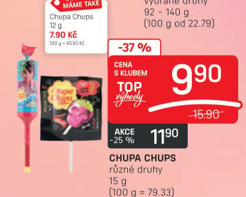 Lízátko Chupa Chups