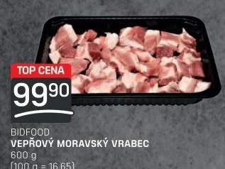 Moravský vrabec Bidfood
