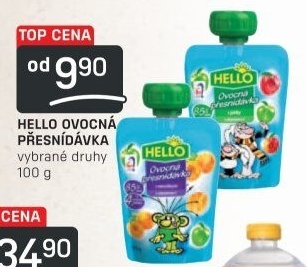 Ovocná kapsička Hello