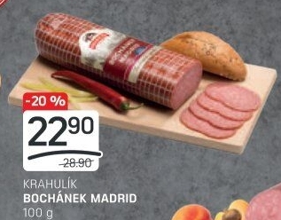 Salám bochánek Madrid Krahulík