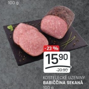 Sekaná babiččina Kostelecké uzeniny