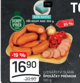 Špekáčky premium Dobrý Výběr