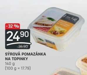Sýrová pomazánka na topinky Lahůdky Vavřík