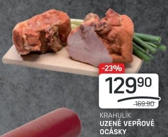 Vepřové ocásky uzené Krahulík