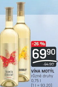 Vína Motýl Víno Mikulov