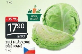 Zelí hlávkové bílé